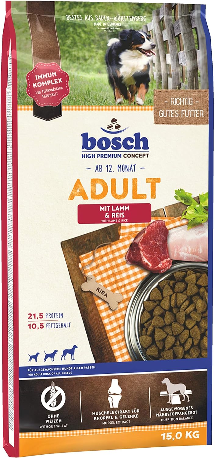 Bosch HPC Adult Hundefutter mit Lamm und Reis Review